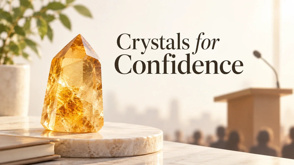 Crystals for Confidence & Public Speaking