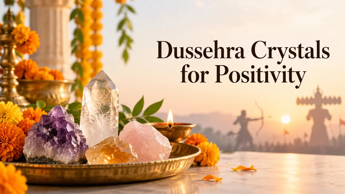 Dussehra 2026: Crystals to Conquer Inner Negativity & Bad Habits