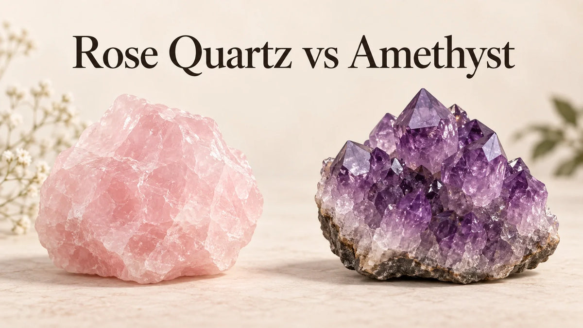 Rose Quartz vs Amethyst: Which Do You Actually Need?