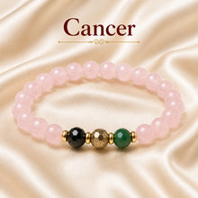 Load image into Gallery viewer, Cancer / Kark Rashi Bracelet on silk cloth
