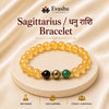 Sagittarius / Dhanu Rashi (धनु राशि) Bracelet product hero on pedestal