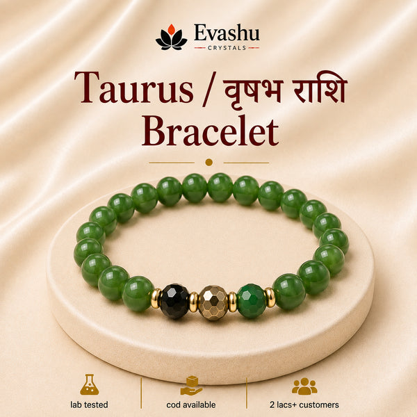 Taurus / Vrishabh Rashi (वृषभ राशि) Bracelet product hero on pedestal