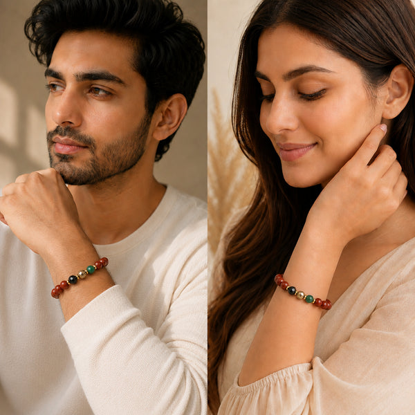 Men and women wearing Scorpio / Vrishchik Rashi (वृश्चिक राशि) Bracelet