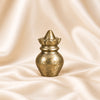 Natural Pyrite 4 cm crystal Kalash by Evashu Crystals - view 4 - 04 evashu pyrite kalash 4cm lifestyle