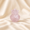 Natural Rose Quartz crystal Kalash by Evashu Crystals - view 4 - 04 lifestyle rose quartz kalash