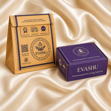 Load image into Gallery viewer, Natural Amethyst crystal Kalash by Evashu Crystals - view 6 - 06 packaging only amethyst kalash

