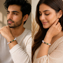 Load image into Gallery viewer, Men and women wearing Libra / Tula Rashi (तुला राशि) Bracelet
