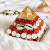 Shree Yantra Pyramid – Symbol of Cosmic Abundance, Prosperity, and Divine Energy – Perfect for Meditation
