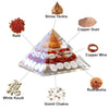 Shree Yantra Pyramid – Symbol of Cosmic Abundance, Prosperity, and Divine Energy – Perfect for Meditation