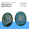 Green Jade Zibu Coin – Healing Stone for Wealth, Prosperity & Emotional Balance