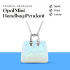 Opal Mini Handbag Pendant – Symbol of Spark, Hope, and Luxury – Perfect for Daily Wear