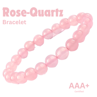 Love & Emotional Healing - Rose Quartz Bracelet for compassion, softness, and heart-centered calm