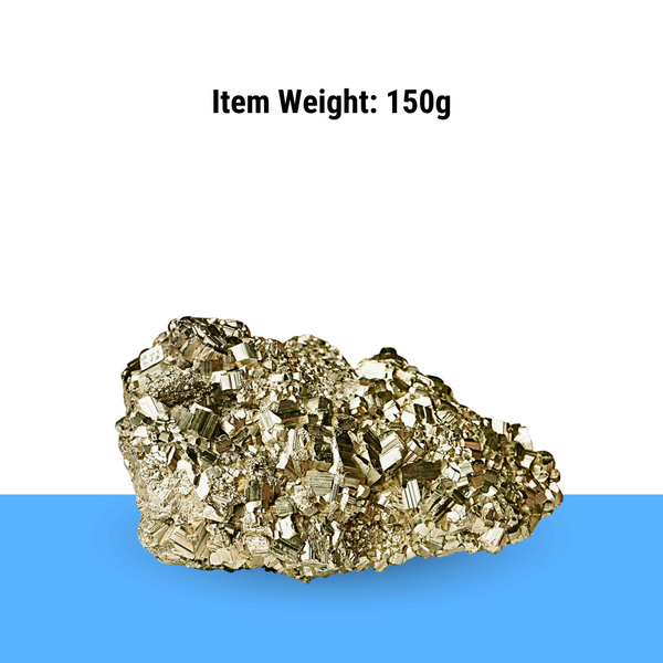 Raw Pyrite Stone - A Powerful Crystal for Energy, Abundance, Confidence, and Protection