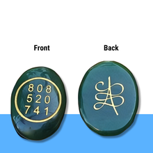 Load image into Gallery viewer, Green Jade Zibu Coin - Helps in Attracting Wealth, Prosperity, and Emotional Balance - Suitable for All
