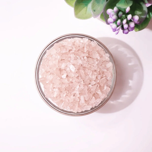 Rose Quartz Chips Stone – Symbol of Love, Compassion, and Emotional Healing – Perfect for Decoration