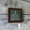Agate Pyrite Plate with Navkar Mantra – Healing Crystal for Energy Protection & Spiritual Growth