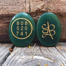 Load image into Gallery viewer, Green Jade Zibu Coin – Healing Stone for Wealth, Prosperity &amp; Emotional Balance
