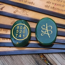 Load image into Gallery viewer, Green Jade Zibu Coin - Helps in Attracting Wealth, Prosperity, and Emotional Balance - Suitable for All
