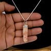Sunstone Crystal Pendant – Healing Pencil Necklace for Vitality, Optimism & Confidence