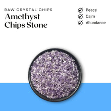 Load image into Gallery viewer, Amethyst Chips Stone – Symbol of Serenity, Wisdom, and Spiritual Protection – Perfect for Decoration

