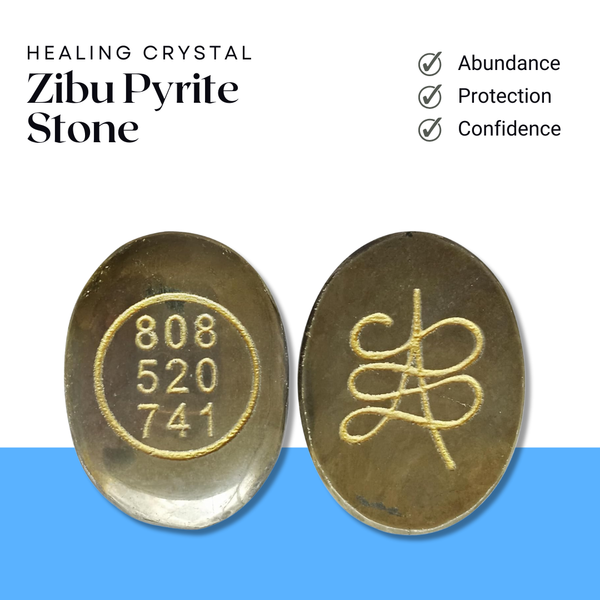 Pyrite Zibu Coin – Attract Wealth, Shield Negativity & Boost Energy
