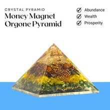 Load image into Gallery viewer, Original Money Magnet Orgone Pyramid - Wealth, Prosperity &amp; Abundance
