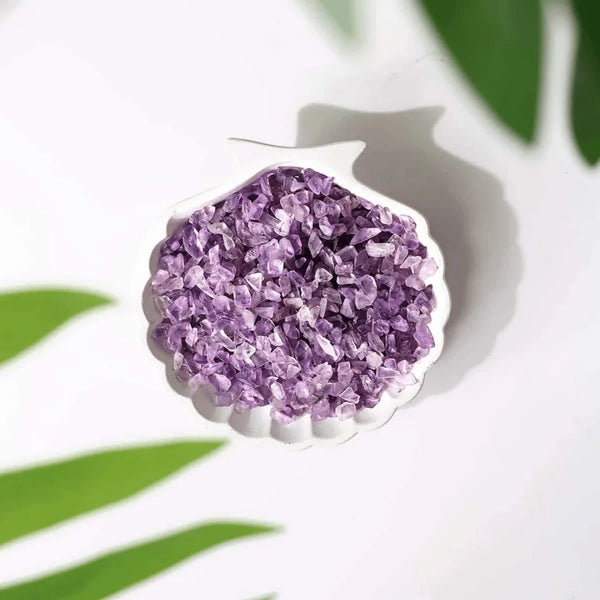 Amethyst Chips Stone – Symbol of Serenity, Wisdom, and Spiritual Protection – Perfect for Decoration