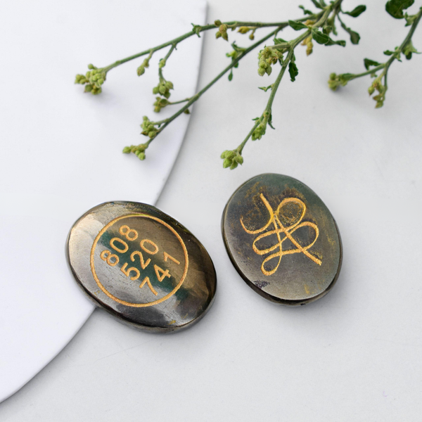 Pyrite Zibu Coin – Attract Wealth, Shield Negativity & Boost Energy