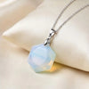 Opal Hexagon Pendant – Symbol of Spark, Hope, and Luxury – Perfect for Daily Wear