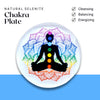 Selenite Stone Chakra Charging Plate – Healing Crystal for Meditation & Energy