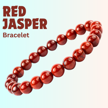 Load image into Gallery viewer, The Green Aventurine, Red Jasper and Amethyst bracelet with a focus on its vibrant color and unique texture.
