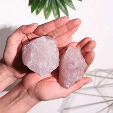 Load image into Gallery viewer, Rose Quartz Raw Stone – Symbol of Love, Compassion, and Emotional Healing – Perfect for Display
