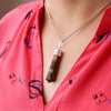 Eye of the Tiger Pendant – Pencil Necklace for Protection, Confidence & Focus