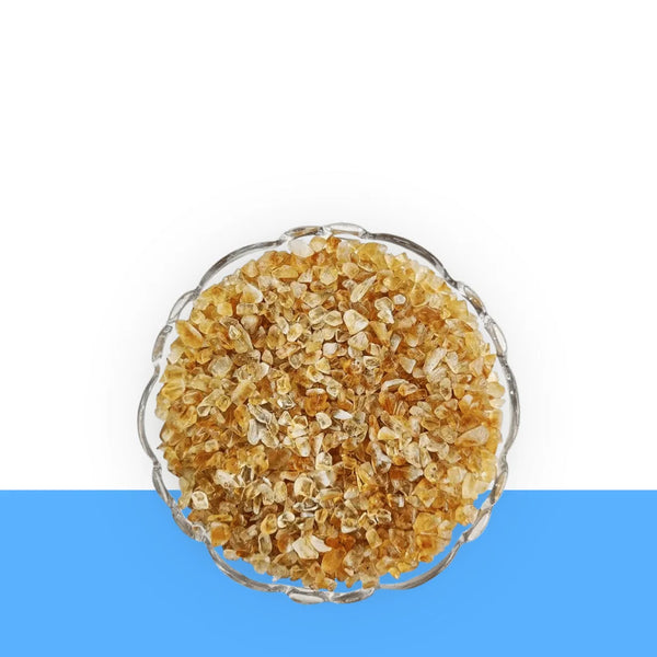 Citrine Chips Stone – Symbol of Abundance, Joy, and Manifestation – Perfect for Decoration