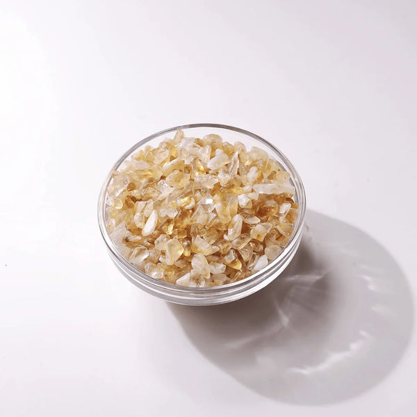 Citrine Chips Stone – Symbol of Abundance, Joy, and Manifestation – Perfect for Decoration