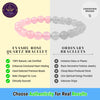 Love & Emotional Ease - Rose Quartz Bracelet Set for softness, harmony, and a warmer sense of self