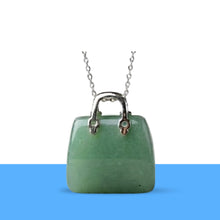 Load image into Gallery viewer, Green Jade Mini Handbag Pendant – Symbol of Luck, Longevity, and Harmony – Perfect for Daily Wear

