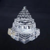 Sphatik Shree Yantra Original Crystal Idol — AAA Grade Clear Quartz Healing Stone for Meditation, Pooja & Energy Cleansing (20–25g) — Certified