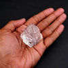 Sphatik Shree Yantra Original Crystal Idol — AAA Grade Clear Quartz Healing Stone for Meditation, Pooja & Energy Cleansing (20–25g) — Certified
