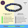 Protection & Blessings: Spiritual Evil Eye Blue Stone Bracelet for Men, Women & Kids