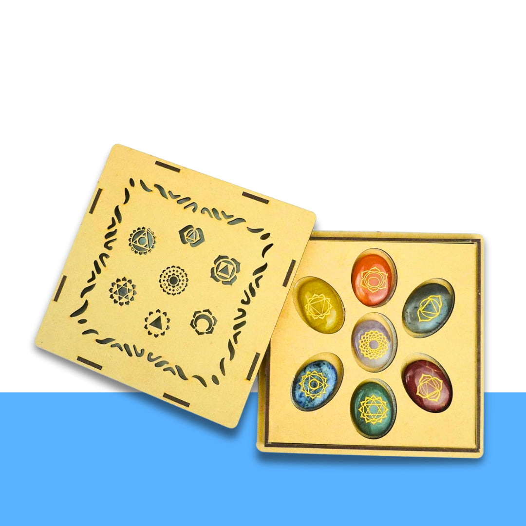 ツキスピリチュアルエナジー TSUKI SPIRITUAL ENERGY 5ml Seven Chakra Zibu Coins Set for Spiritual Healing – Evashu Crystals