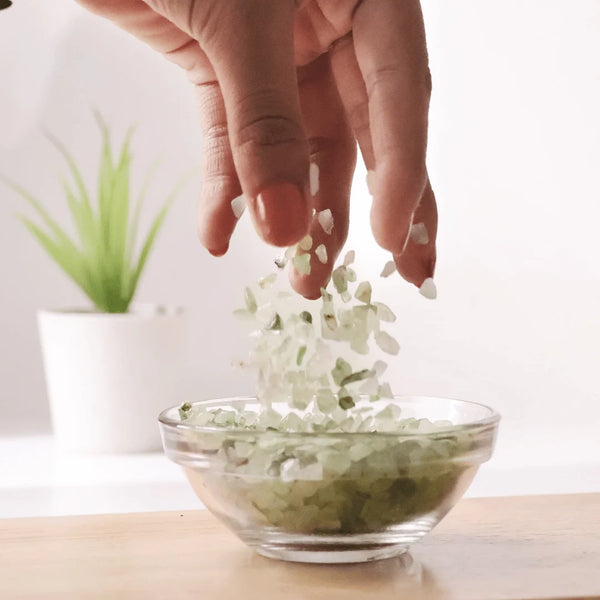 Green Aventurine Chips Stone – Symbol of Opportunity, Prosperity, and Growth – Perfect for Decoration