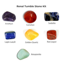 Load image into Gallery viewer, Natural 7 Chakra Tumble Stone Set - Energized Crystals for Reiki Healing and Energy Balancing
