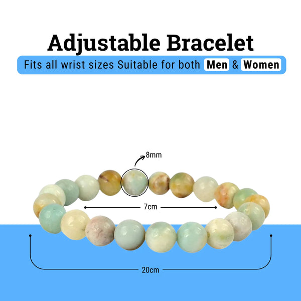 Amazonite Bracelet – Healing Crystal Jewellery for Balance, Calm & Clear Communication