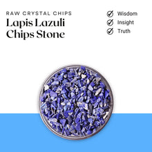 Load image into Gallery viewer, Lapis Lazuli Chips Stone – Symbol of Wisdom, Truth, and Royal Protection – Perfect for Decoration
