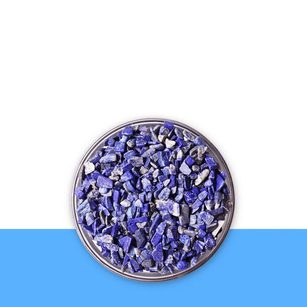 Lapis Lazuli Chips Stone – Symbol of Wisdom, Truth, and Royal Protection – Perfect for Decoration