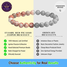 Load image into Gallery viewer, Picasso Jasper Bracelet – Healing Stone &amp; Healing Crystal for Creativity &amp; Emotional Balance
