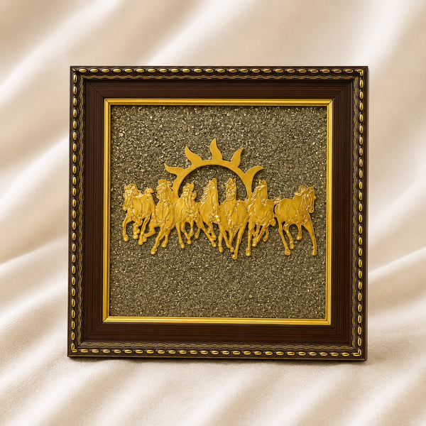 Certified Natural Raw Pyrite Frame - Rapid Growth & Wealth Energy | Buy Online