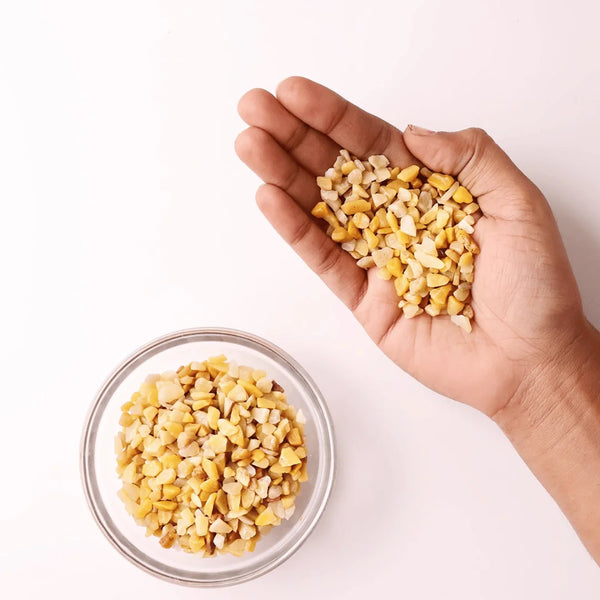 Yellow Aventurine Chips Stone – Symbol of Self-Esteem, Optimism, and Creativity – Perfect for Decoration