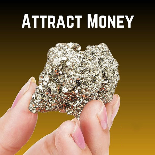 Raw Pyrite Stone - A Powerful Crystal for Energy, Abundance, Confidence, and Protection